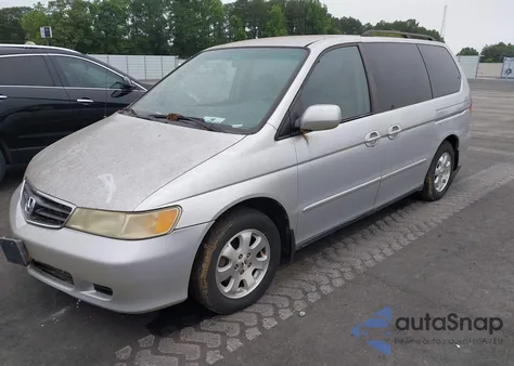 2004 Honda Odyssey Ex z USA, uszkodzony, nr VIN 5FNRL18634B042571